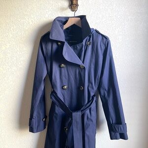 London Fog Classic Blue Trench Coat